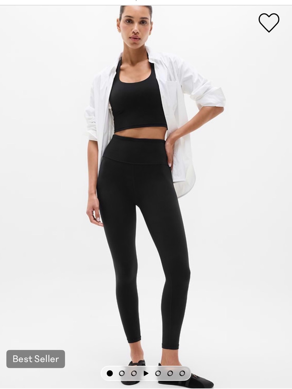 Athleta High-Waist Black Women's Leggings